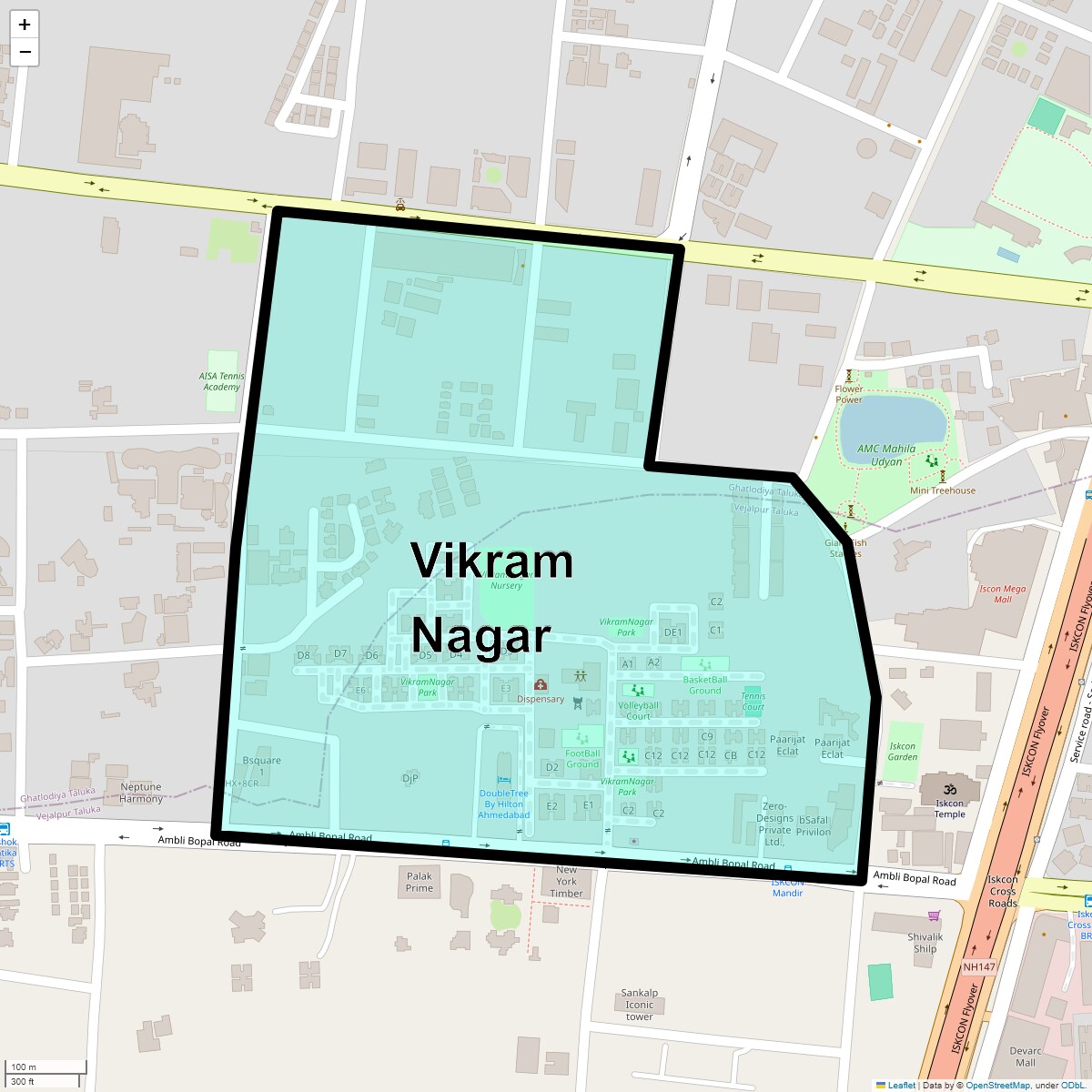 Vikram Nagar Map