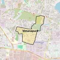 Vimanapura Map
