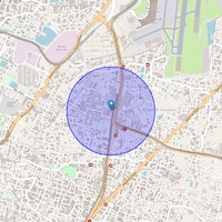 Vip Road Haldiram Map