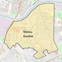 Vishnu Garden Map