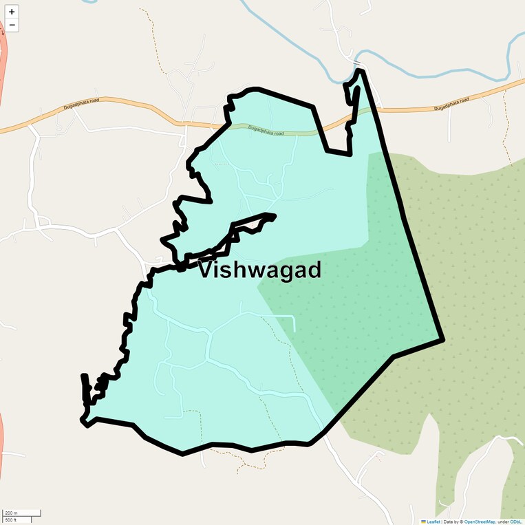 Location Map of Vishwagad