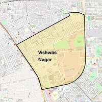 Vishwas Nagar Map
