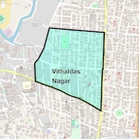 Vithaldas Nagar Map