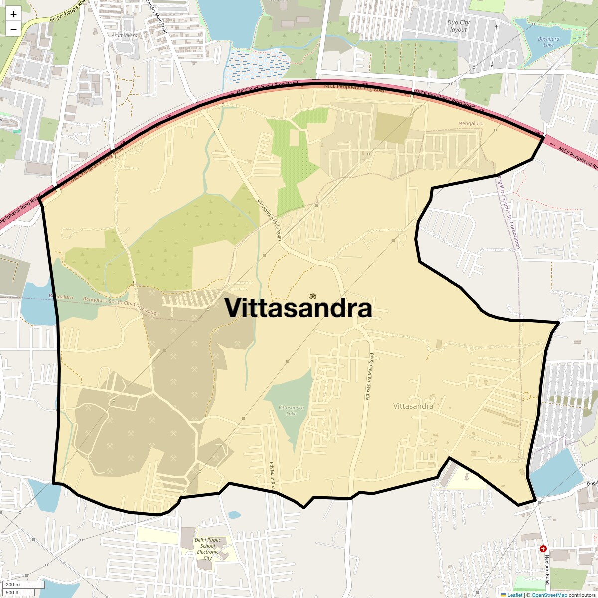 Check Time Travel of Vittasandra, Bangalore