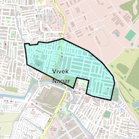 Vivek Nagar Map