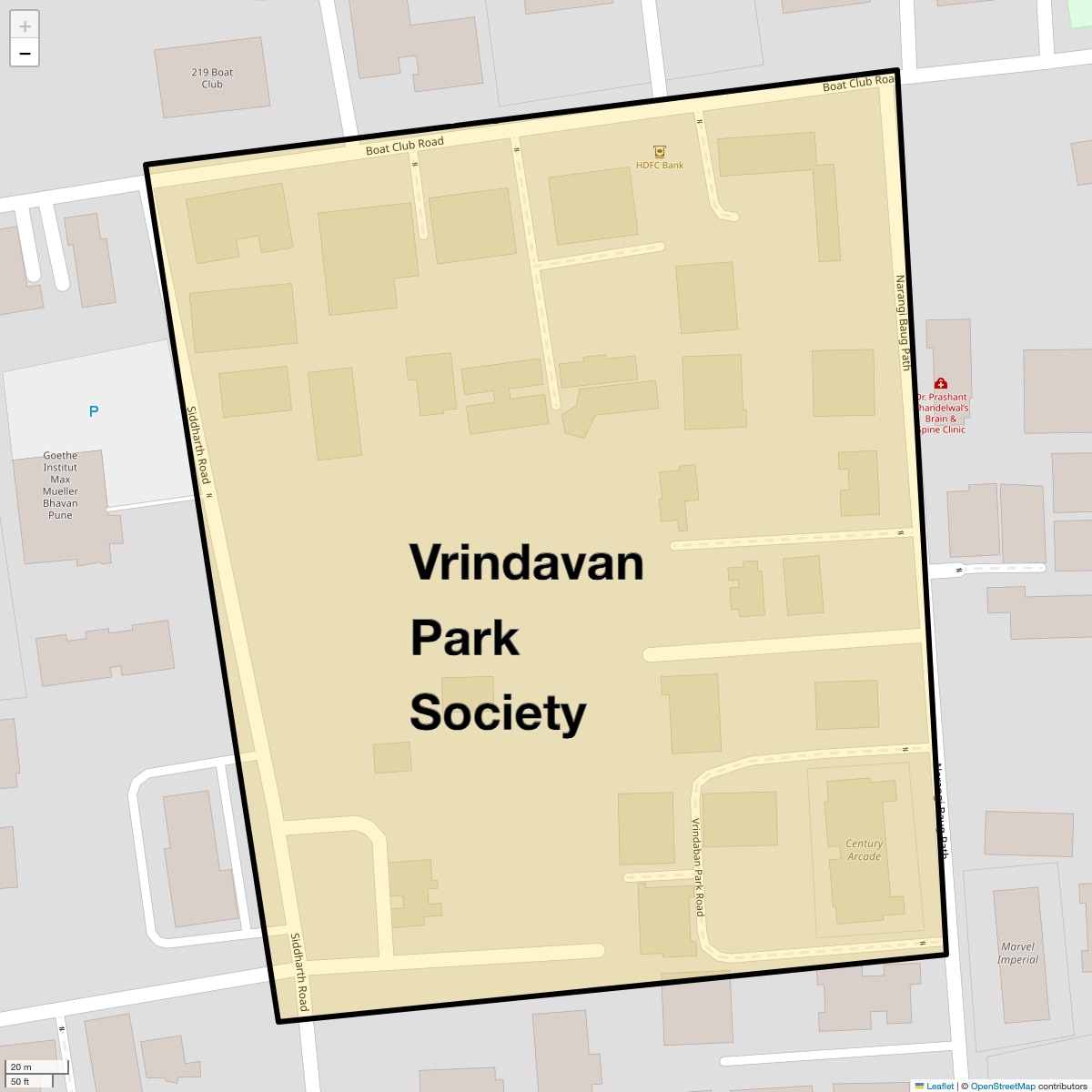 Check Time Travel of Vrindavan Park Society, Pune