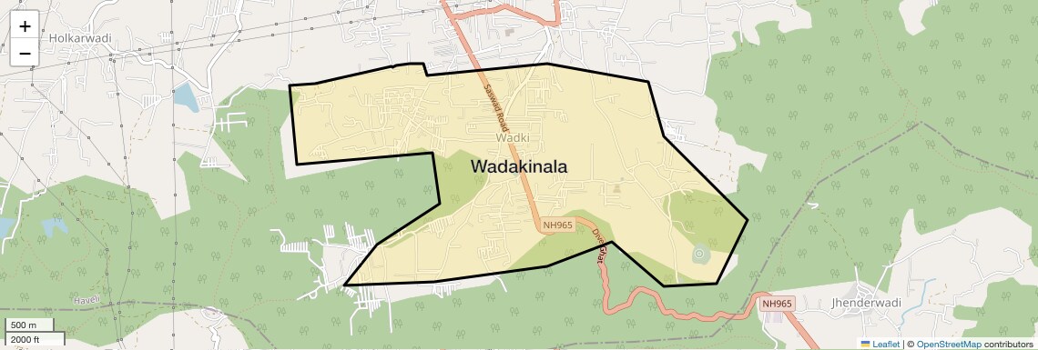 Wadakinala,Pune