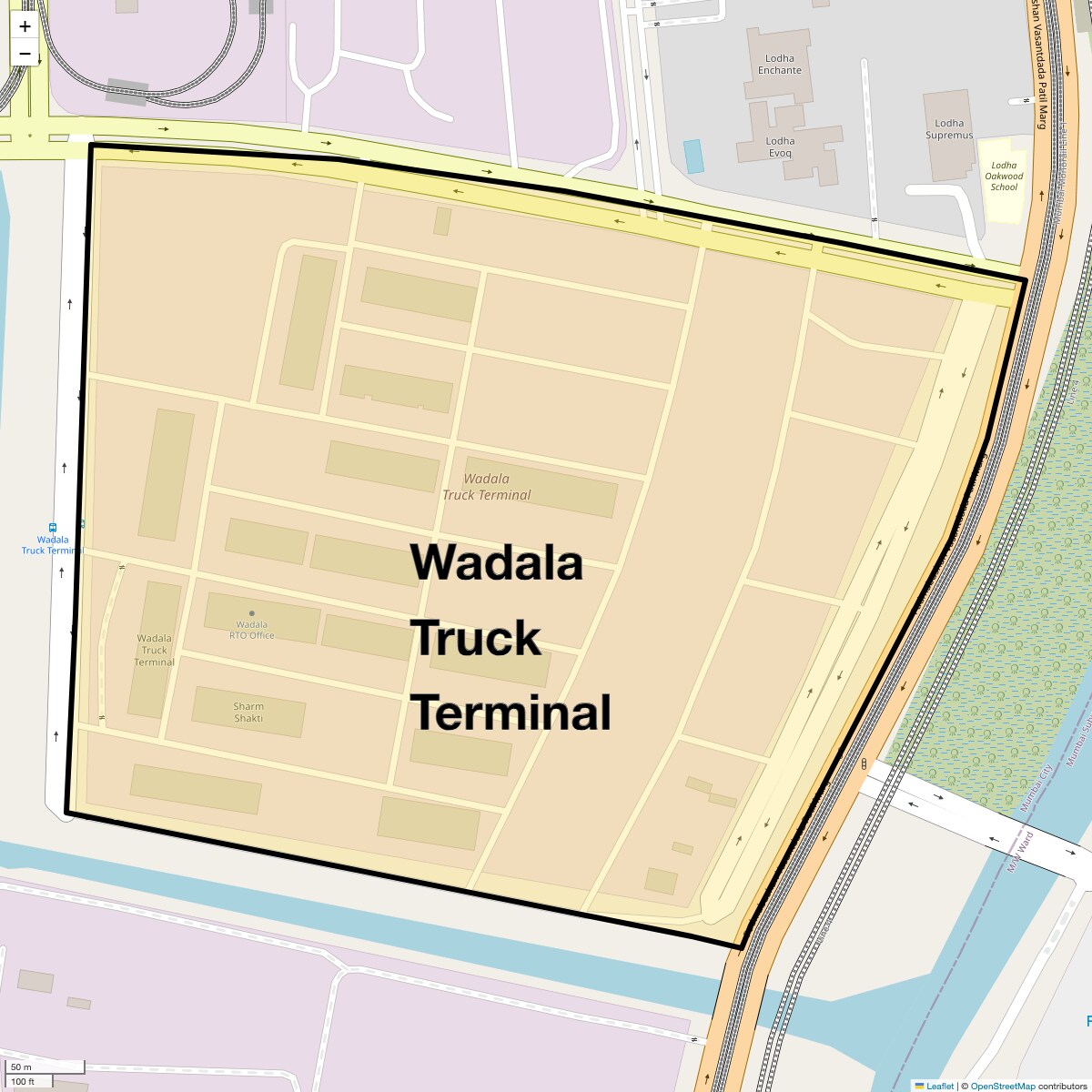Check Time Travel of Wadala Truck Terminal, Mumbai