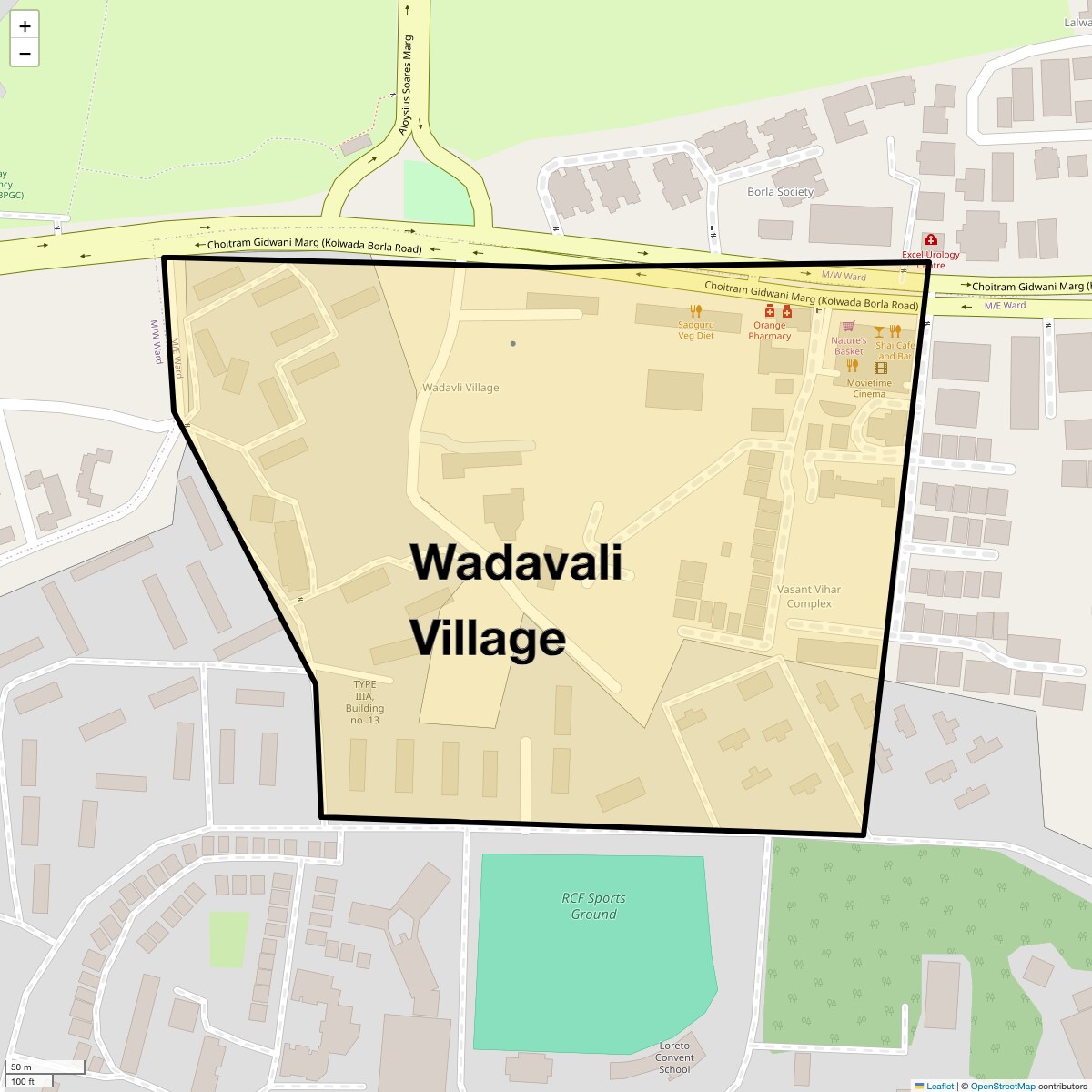 Check Time Travel of Wadavali Village, Mumbai