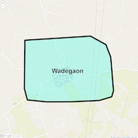 Wadegaon Map