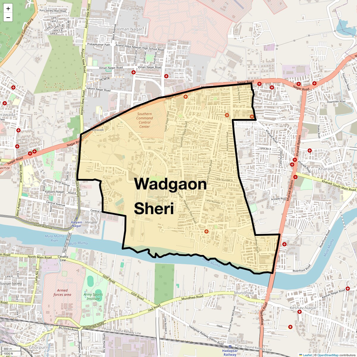 Check Time Travel of Wadgaon Sheri, Pune