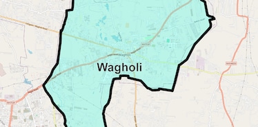 Location Map of Wagholi, Pune