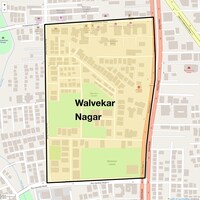 Walvekar Nagar Map