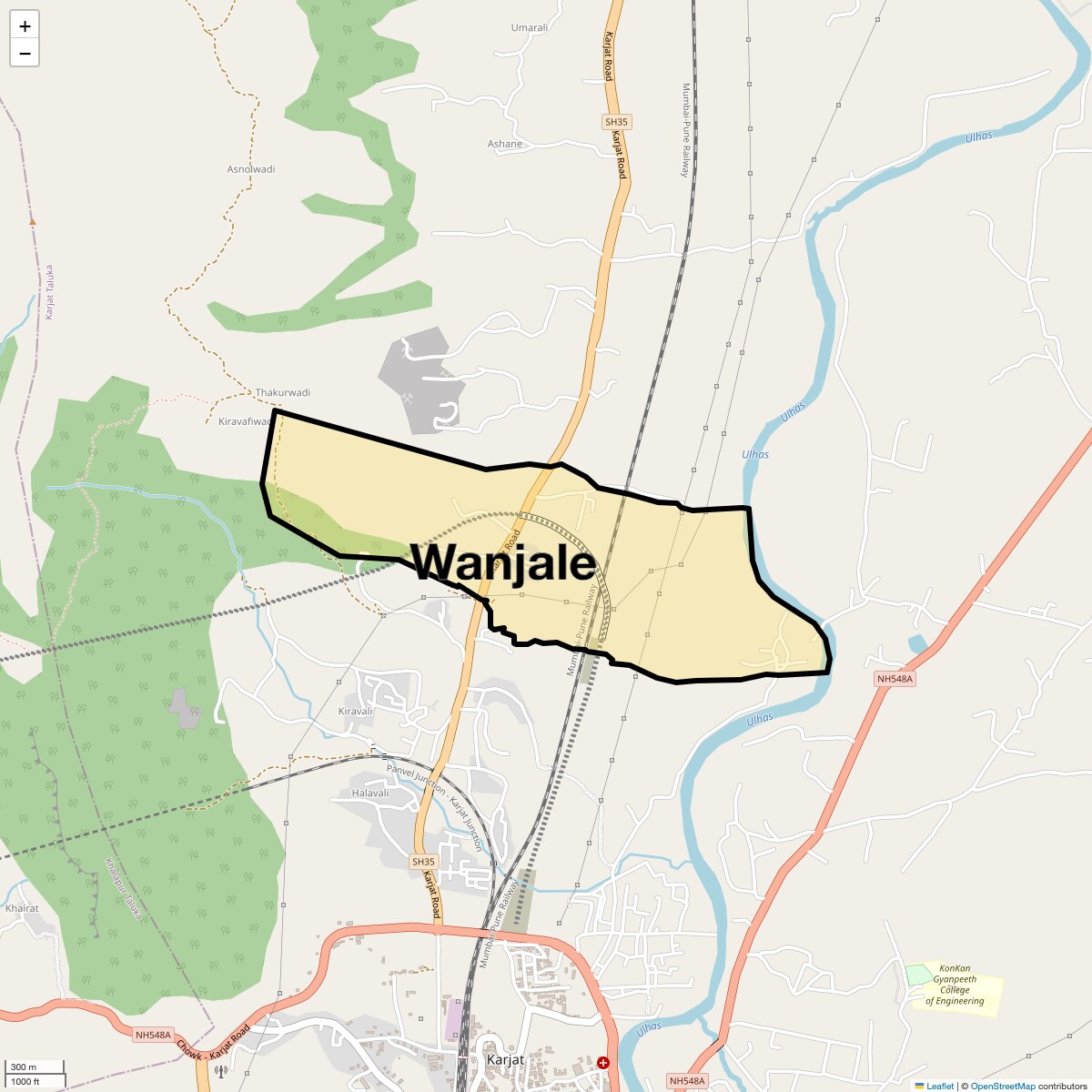 Wanjale Map