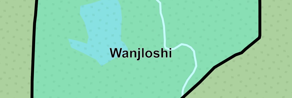 Location Map of Wanjloshi, Navi Mumbai