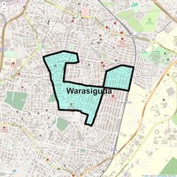 Warasiguda Map