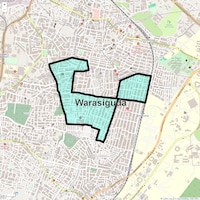 Warasiguda Map