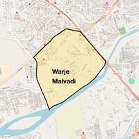 Warje Malvadi Map