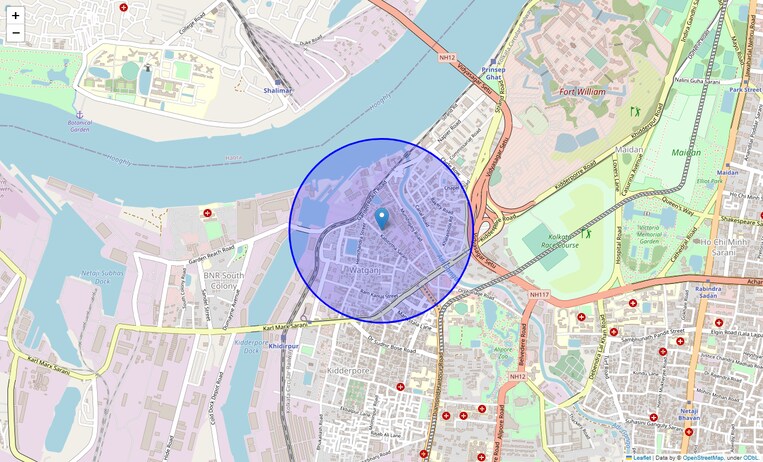 Location Map of Watgunge