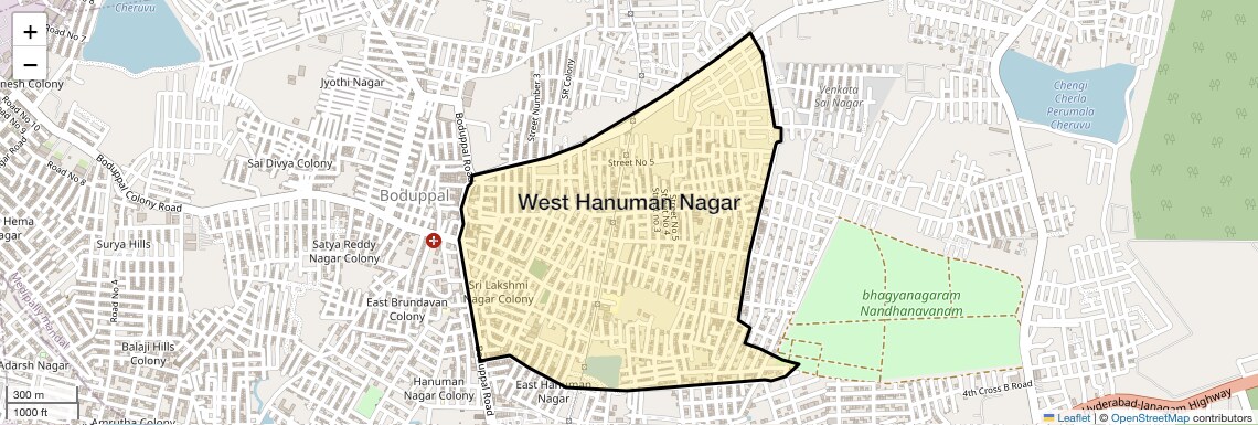 West Hanuman Nagar,Hyderabad