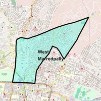 West Marredpally Map