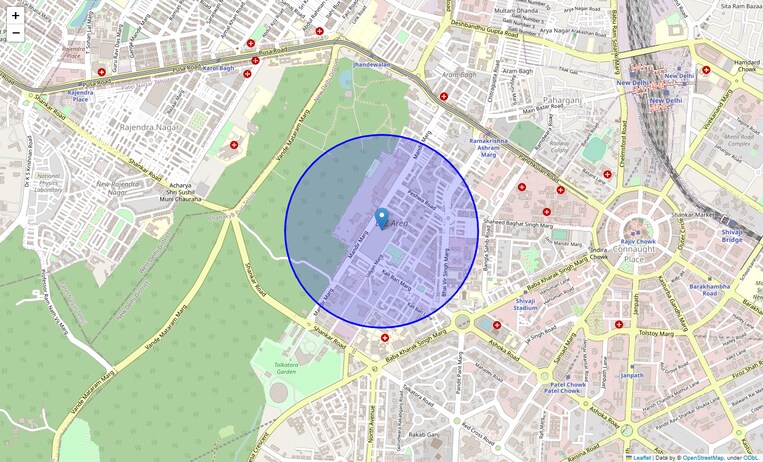 Location Map of Wilson Square