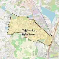 Yelahanka New Town Map