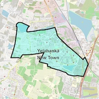 Yelahanka New Town Map