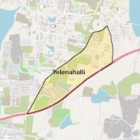Yelenahalli Map