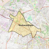 Yeshwanthpur Map