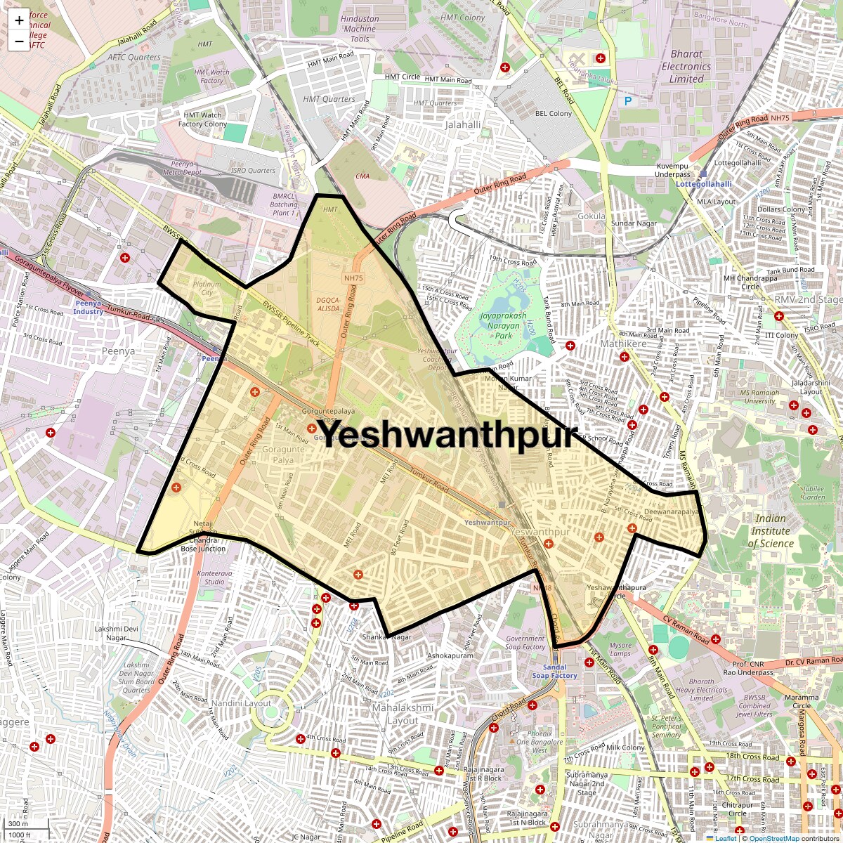 Check Time Travel of Yeshwanthpur, Bangalore