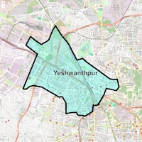 Yeshwanthpur Map