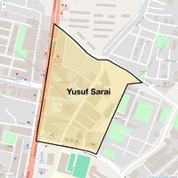 Yusuf Sarai Map