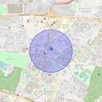Yusuf Sarai Map