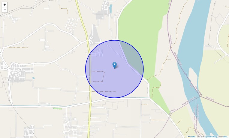 Location Map of Zone P Ii