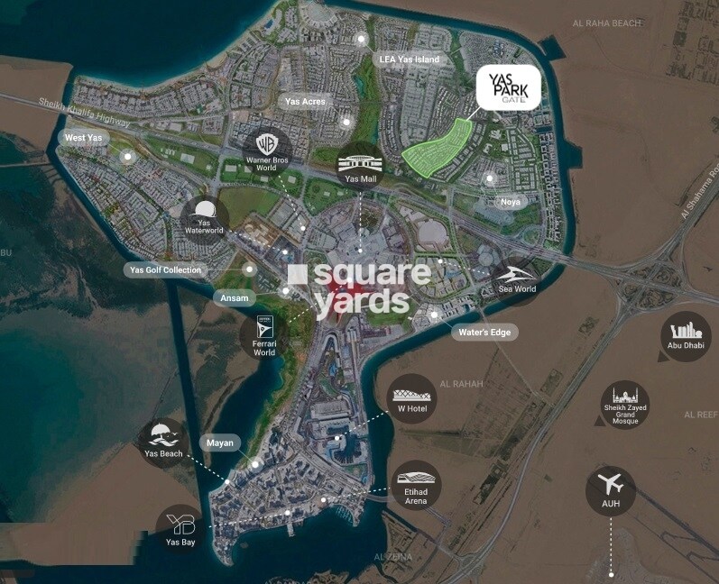 Representative image as actual visual unavailable for Aldar Yas Park Gate