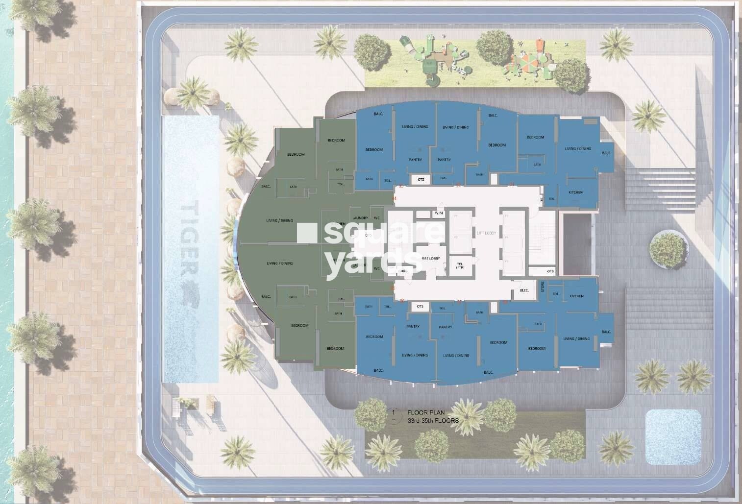 Representative image as actual visual unavailable for Tiger Renad Tower