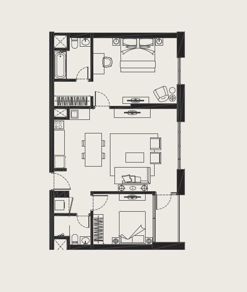 2 Beds 970 Sq. Ft. Apartment