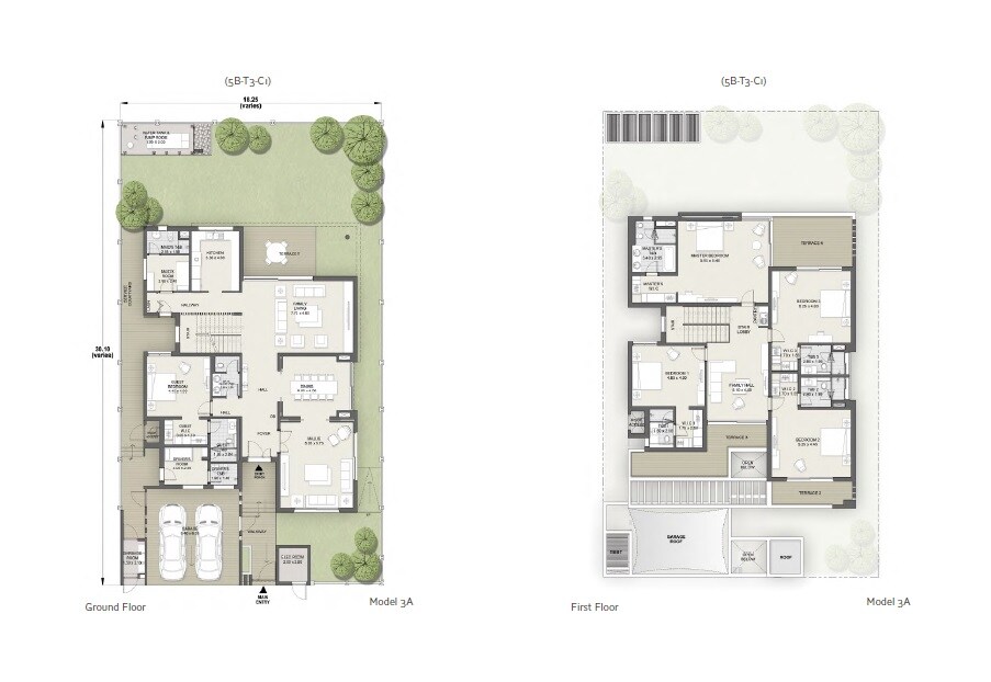 5 Beds 5464 Sq. Ft. Villa