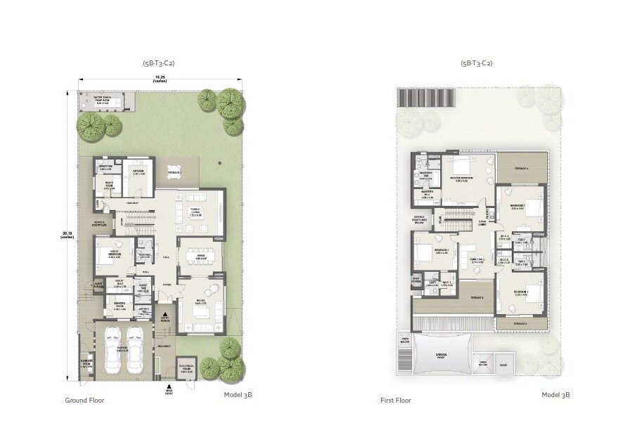 5 Beds 5505 Sq. Ft. Villa