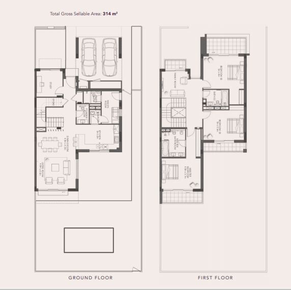 3 Beds 3380 Sq. Ft. Villa