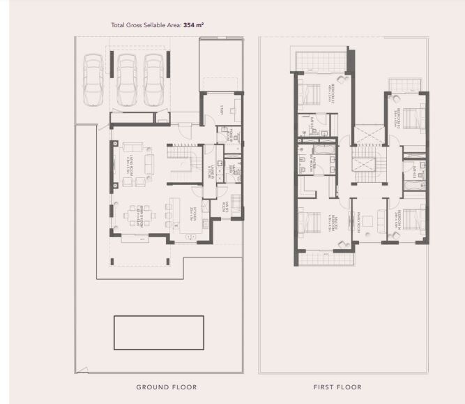 4 Beds 3810 Sq. Ft. Villa