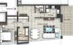 The View Residence 2 Beds Layout