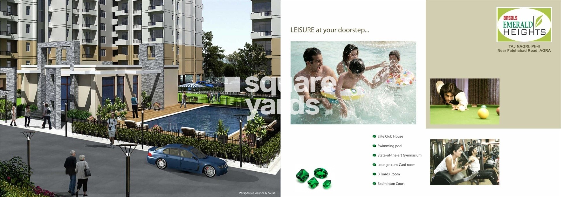 Ansal Emerald Heights Amenities-Features