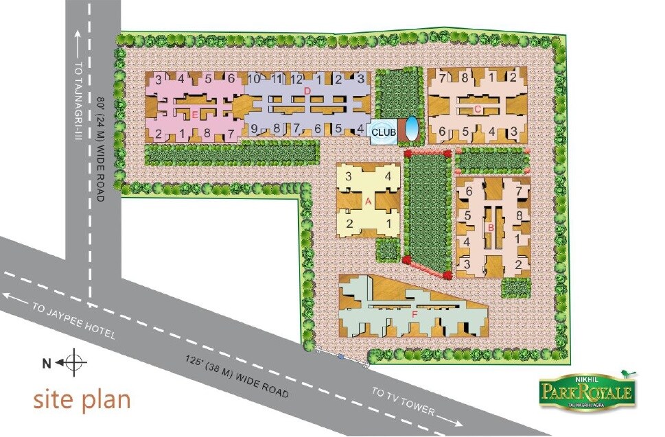 Nikhil Park Royale Master Plan 1