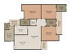 Deeksha Dwarika 3 BHK Layout