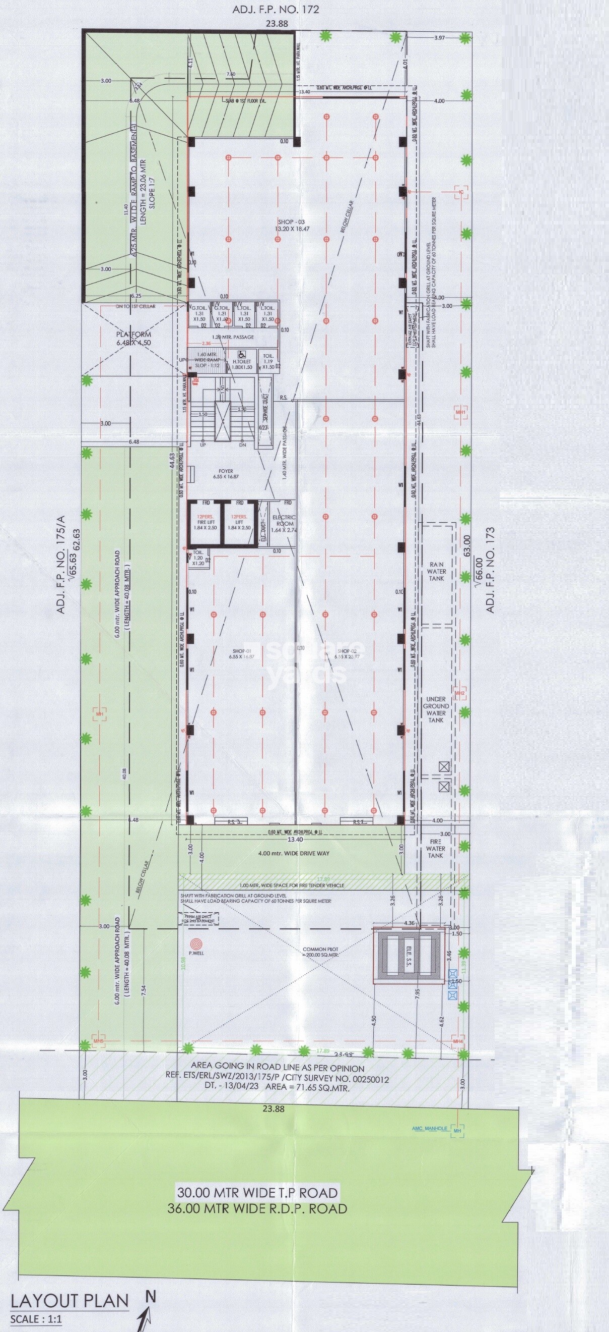 9-Yards-Central_an aerial view of a city with lots of buildings