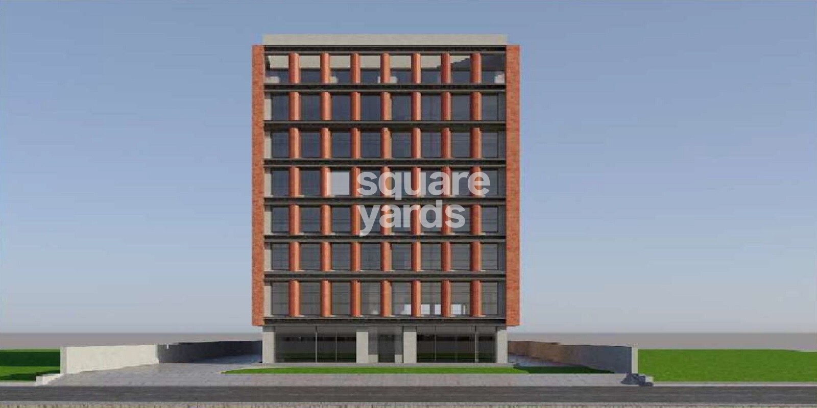 9 Yards Central residential project in Prahlad Nagar
