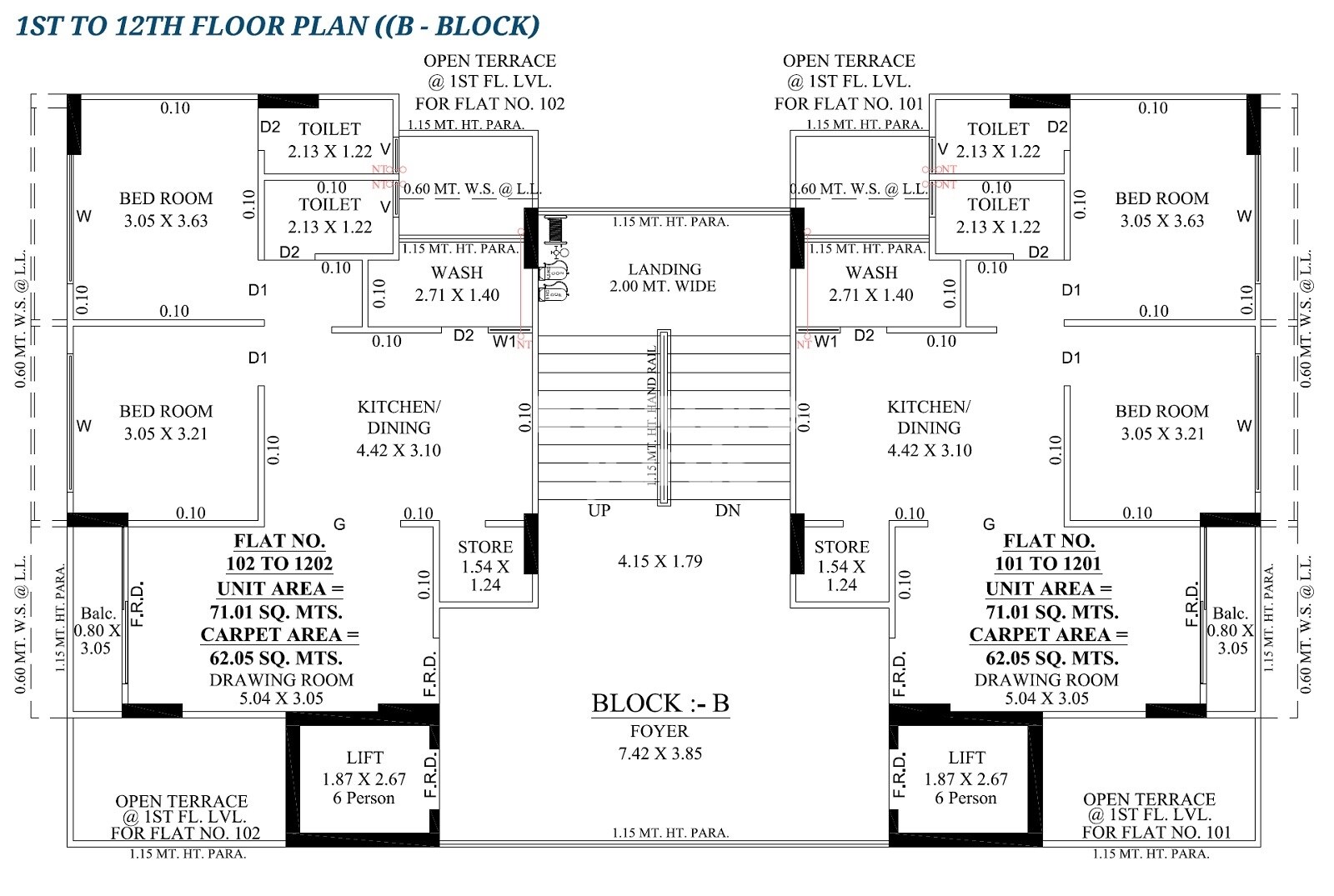 Aarna Sky Floor Plans
