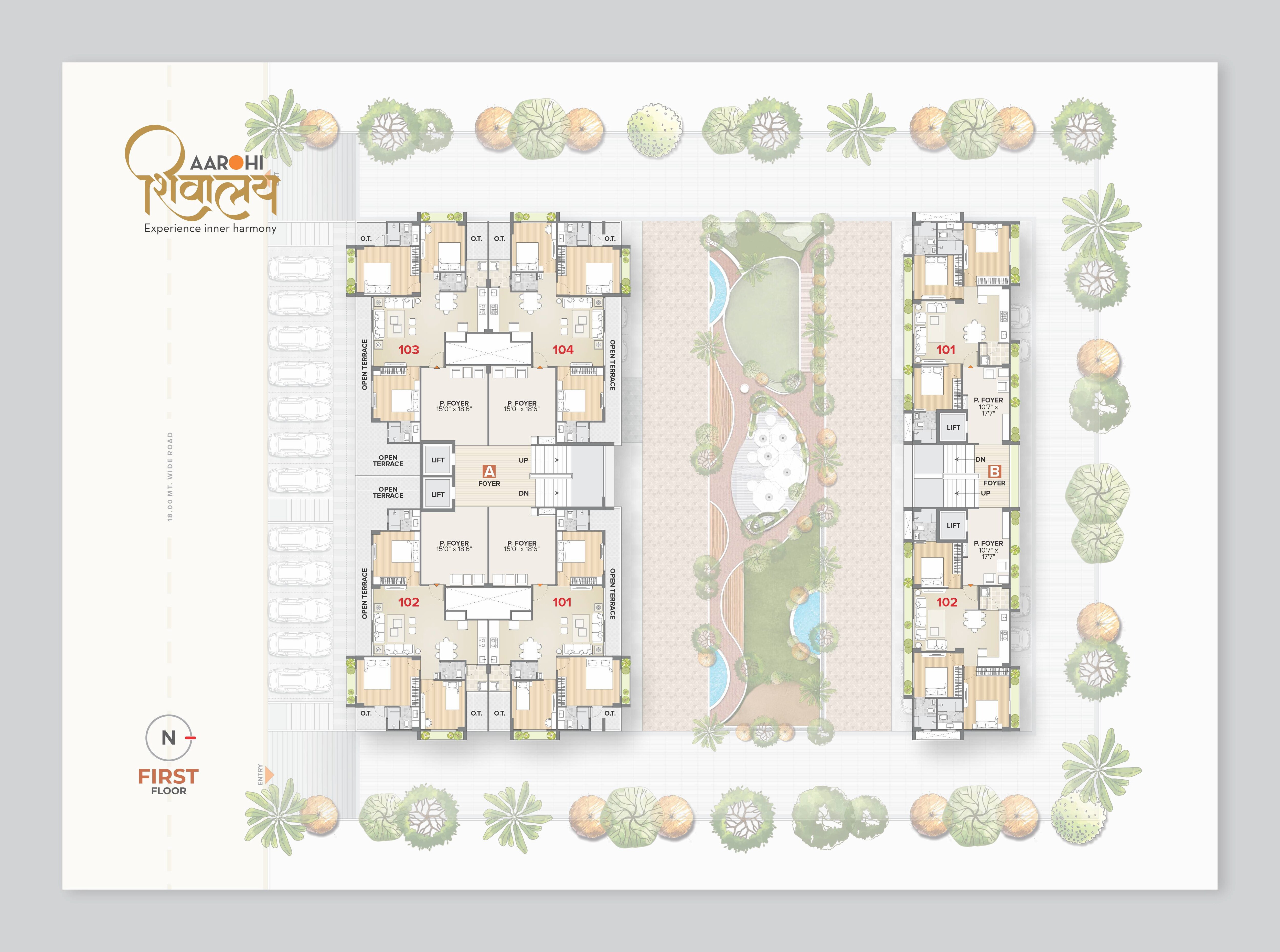 Aarohi Shivalay Floor Plans 1